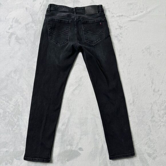 LP Jeans Louis Phillippe Mens 30x30 Measures 28x27 Black Smart Fit High Stretch - Picture 14 of 15